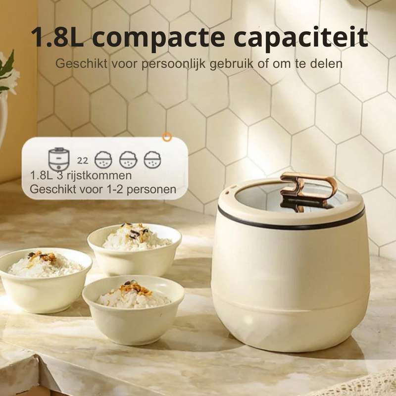 MiniChef™ - Kook Snel en Overal met Deze Compacte Keukenheld